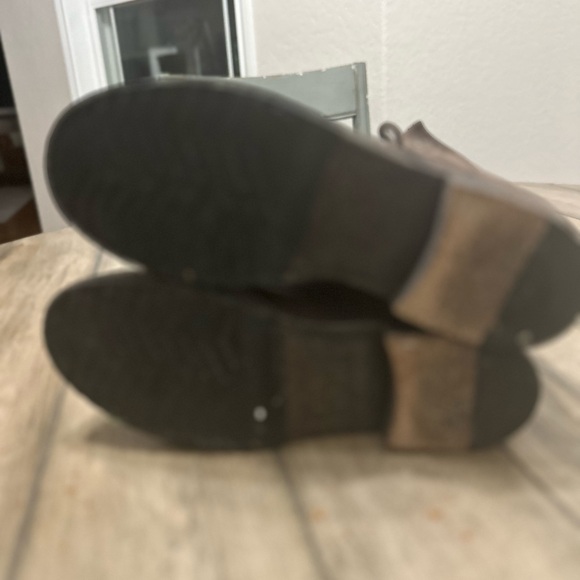 Frye Veronica Combat Boot Sz8.5 Faded Brown - Picture 4 of 6